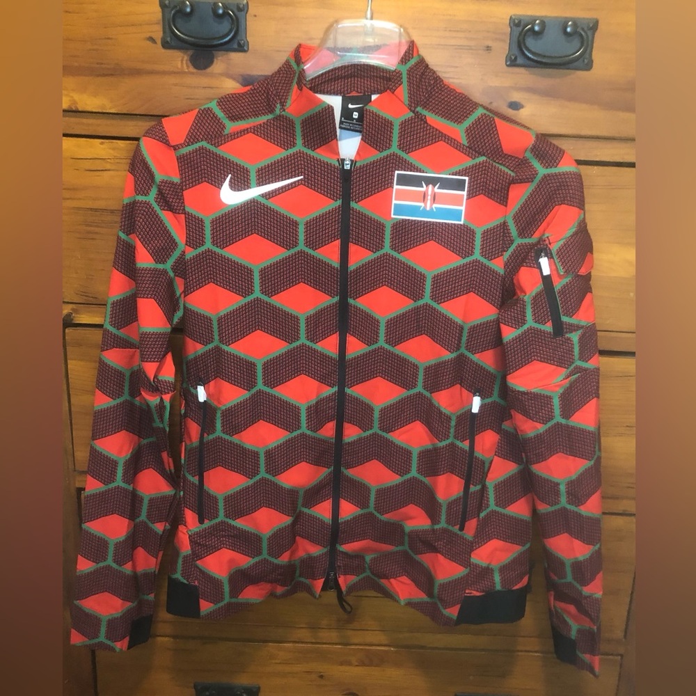 Nike Pro Elite 2022 Team Kenya Podium Track Jacket  CI8789-602 Women’s Size M